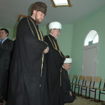 Намаз в честь открытия мечети