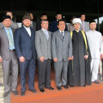 Делегация СМР с сотрудниками министерства по делам религий Индонезии и российского посольства.