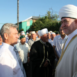 Встреча муфтия Равиля хазрата Гайнутдина в селе Красный Остров Сеченовского района