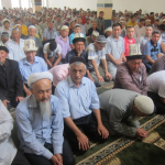 Пятничная молитва в Соборной мечети г. Оша.