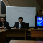 Адар Хабутдинов и Айнур Сибгатуллин общаются с активистами молодежной организации МНКАТ НН «Нур»
