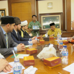 Встреча делегации СМР с президентом централизованной организации «Нахда аль-Уляма» Саидом Акыйл Сираджом.